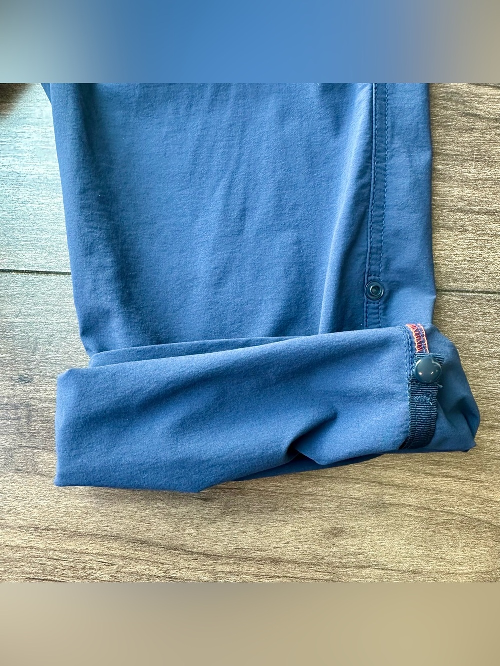 Orvis Convertible Blue Performance Tech Pants – Womens Size 10 - Roll Up Capri - Picture 8 of 16